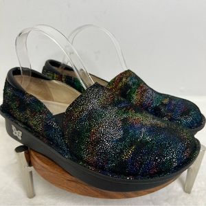 Alegria Black Debra 730 Primary Impression Professional Clog Shoe Women’s 38 8